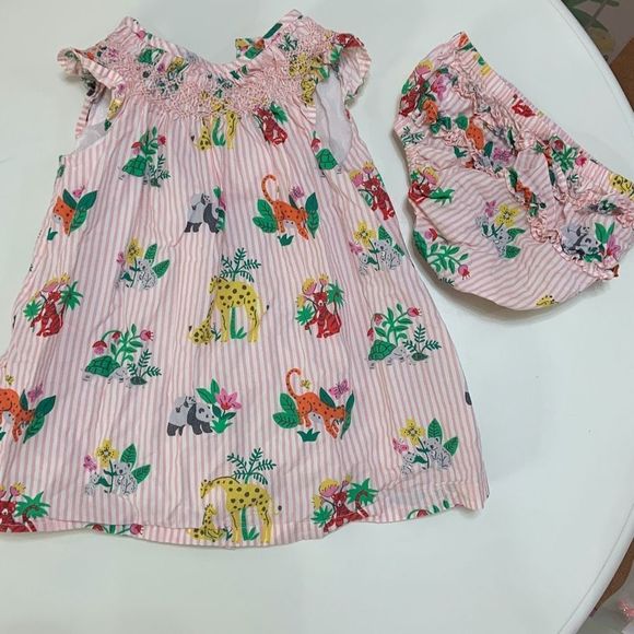 Baby Boden Other - Baby boden safari jungle dress 6/9
